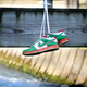 Image for article titled Please Enjoy These Custom Yoshi Sneakers